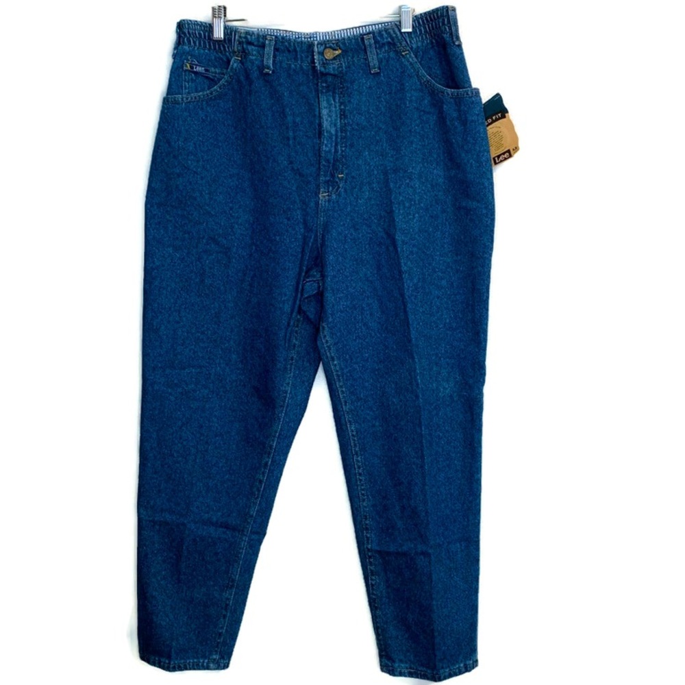 VINTAGE LEE Mom Jeans 80s High Rise Tapered NEW